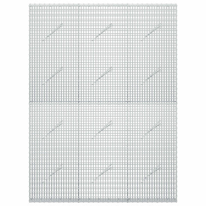 vidaXL Gabion with 5 mm Wire and 5x2.5 cm Mesh 150x10x200 cm 3