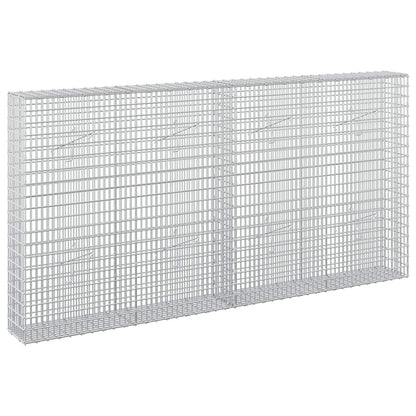 Gabion with 5 mm Wire and 5x2.5 cm Mesh 50x20x100 cm Height 100 cm Thickness 20 cm 50–1100 cm 200 cm