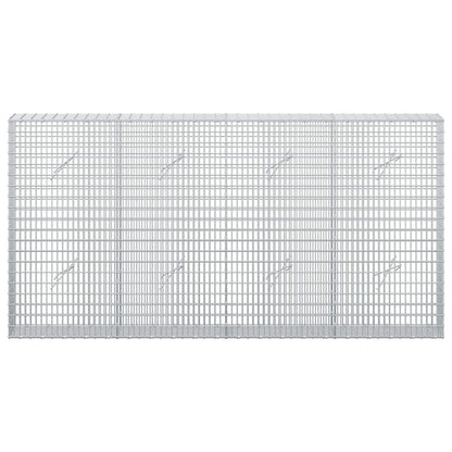 Gabion with 5 mm Wire and 5x2.5 cm Mesh 50x20x100 cm Height 100 cm Thickness 20 cm 50–1100 cm 200 cm