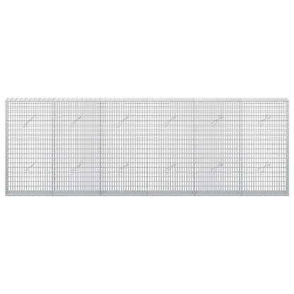 Gabion with 5 mm Wire and 5x2.5 cm Mesh 50x20x100 cm Height 100 cm Thickness 20 cm 50–1100 cm 300 cm