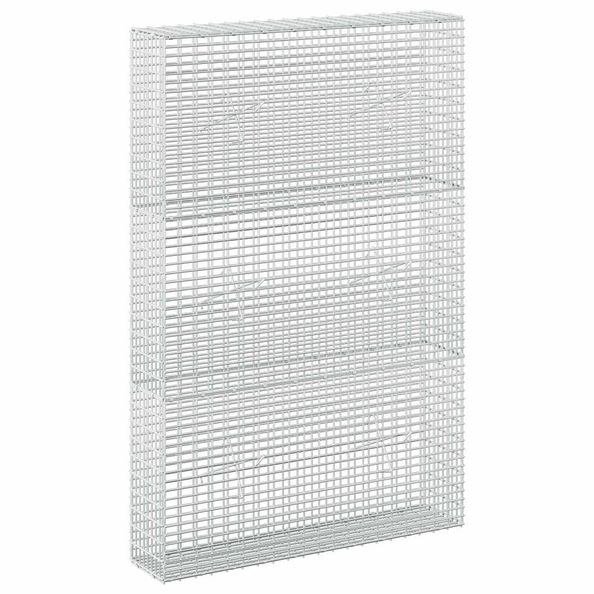 Gabion with 5 mm Wire and 5x2.5 cm Mesh 100x20x150 cm 100 cm