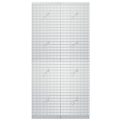 vidaXL Gabion with 5 mm Wire and 5x2.5 cm Mesh 100x20x200 cm 3