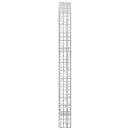 Gabion with 5 mm Wire and 5x2.5 cm Mesh 50x20x200 cm 100 cm