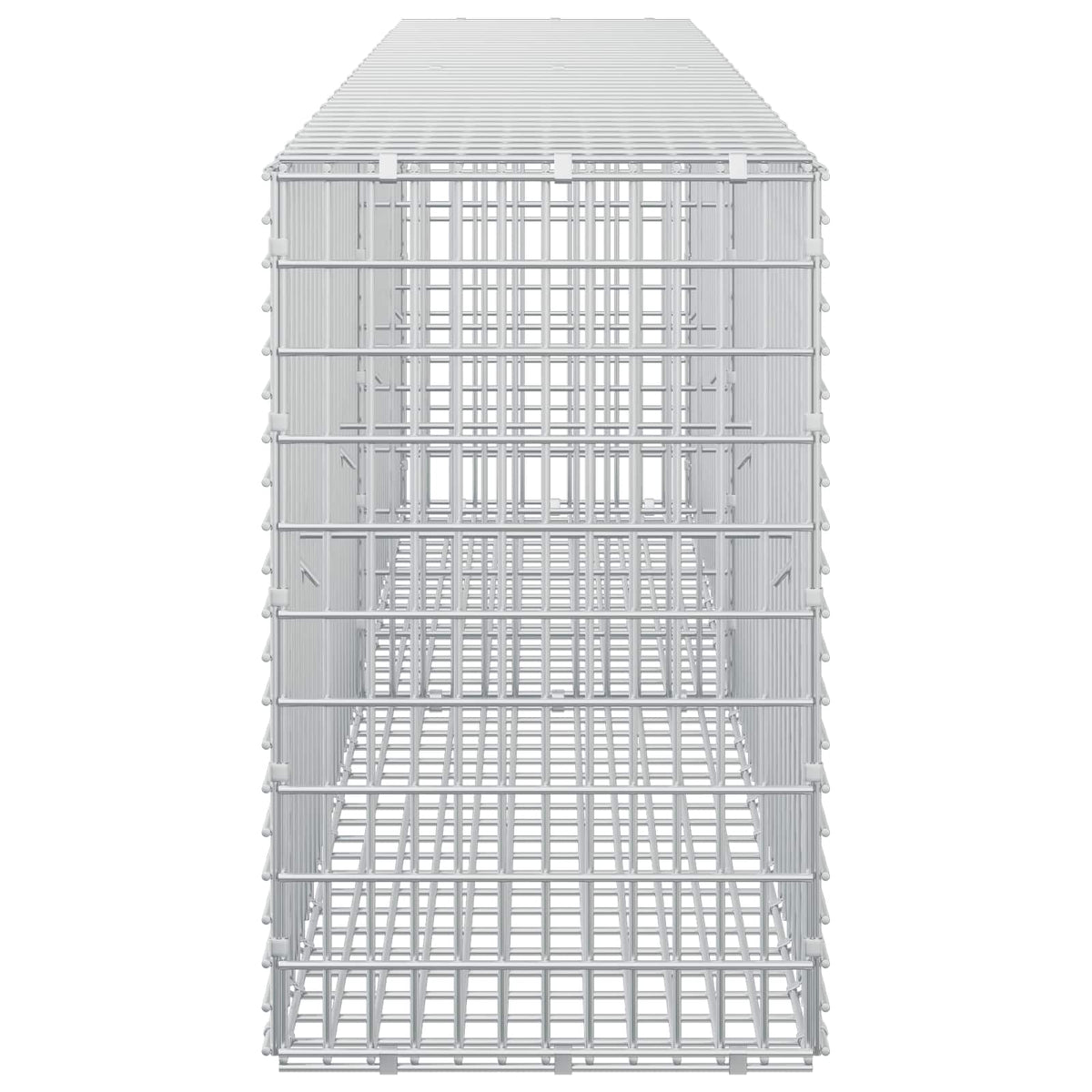 vidaXL Gabion with 5 mm Wire and 5x2.5 cm Mesh 200x30x50 cm 4