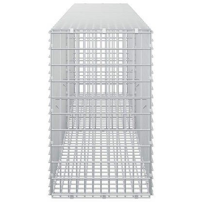 vidaXL Gabion with 5 mm Wire and 5x2.5 cm Mesh 200x30x50 cm 4