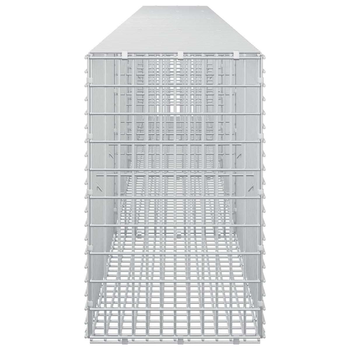 vidaXL Gabion with 5 mm Wire and 5x2.5 cm Mesh 400x30x50 cm 4