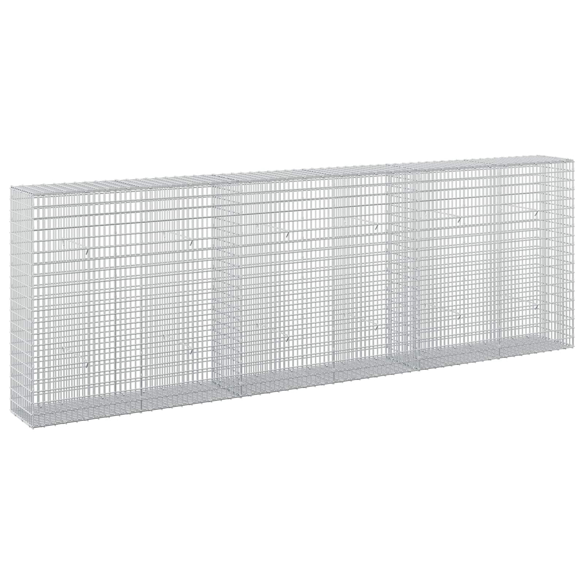 Gabion with 5 mm Wire and 5x2.5 cm Mesh 50x30x100 cm 300 cm