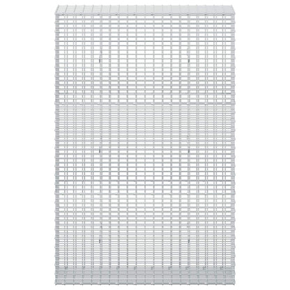 Gabion with 5 mm Wire and 5x2.5 cm Mesh 100x30x150 cm 100 cm