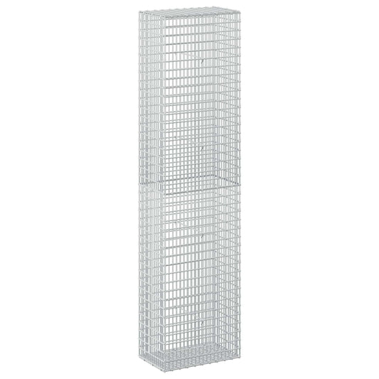 vidaXL Gabion with 5 mm Wire and 5x2.5 cm Mesh 50x30x200 cm 2