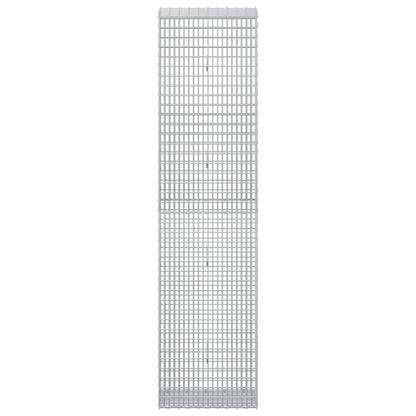 Gabion with 5 mm Wire and 5x2.5 cm Mesh 50x30x200 cm Height 200 cm Thickness 30 cm 50–1000 cm 50 cm