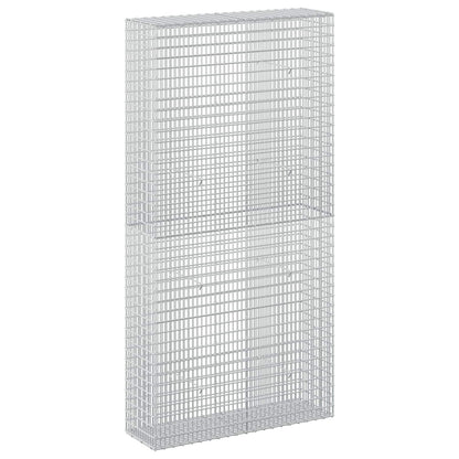 Gabion with 5 mm Wire and 5x2.5 cm Mesh 50x30x200 cm Height 200 cm Thickness 30 cm 50–1000 cm 100 cm