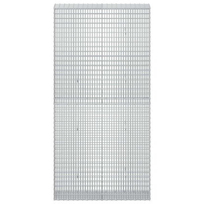 Gabion with 5 mm Wire and 5x2.5 cm Mesh 50x30x200 cm Height 200 cm Thickness 30 cm 50–1000 cm 100 cm