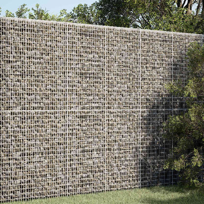 vidaXL Gabion with 5 mm Wire and 5x2.5 cm Mesh 50x30x200 cm