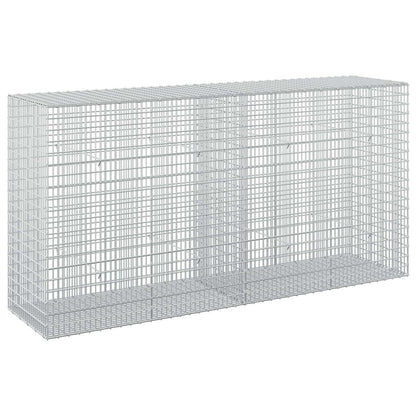 vidaXL Gabion with 5 mm Wire and 5x2.5 cm Mesh 200x50x100 cm 2