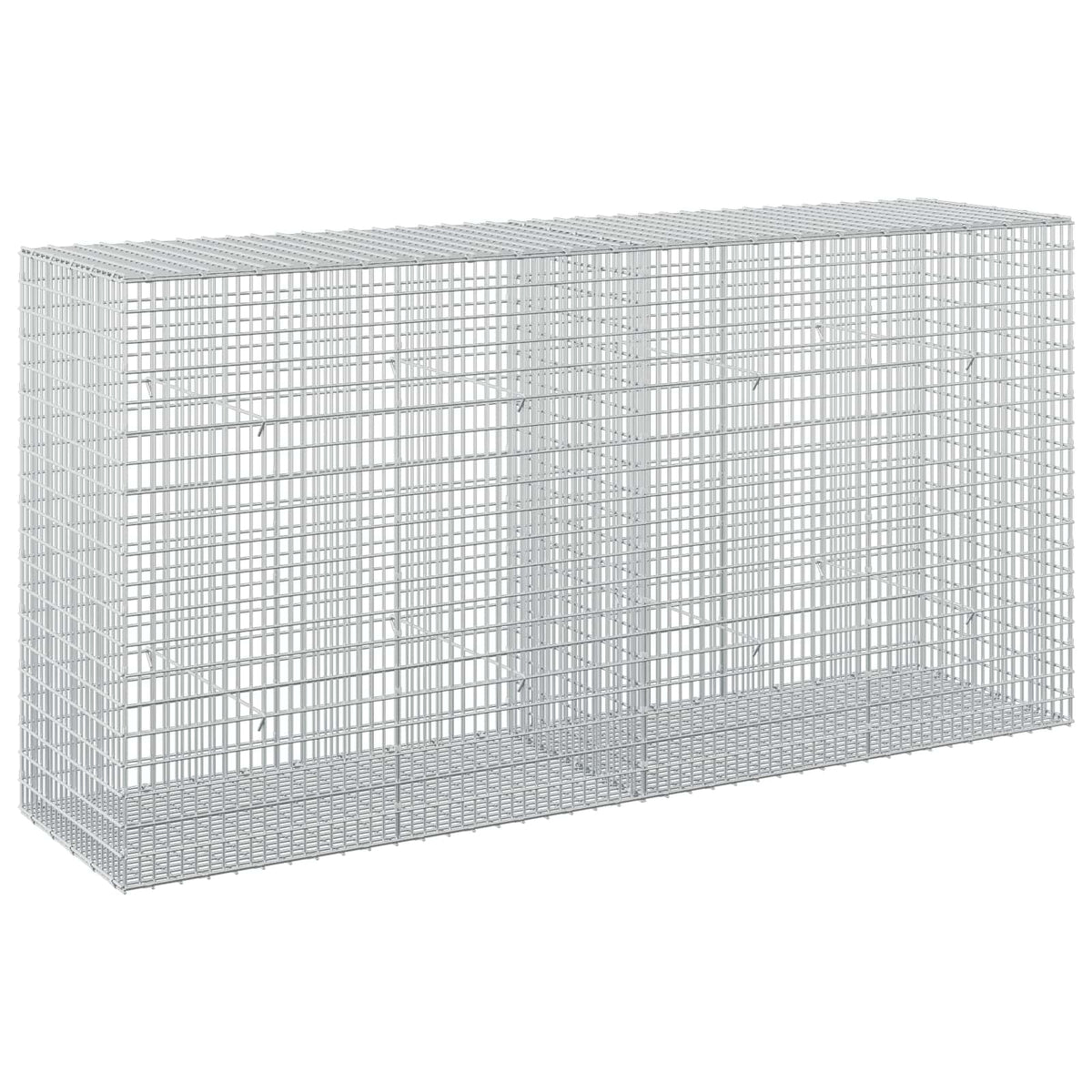 Gabion with 5 mm Wire and 5x2.5 cm Mesh 50x50x100 cm 200 cm
