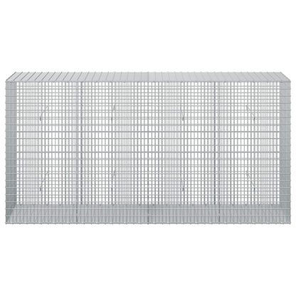 Gabion with 5 mm Wire and 5x2.5 cm Mesh 50x50x100 cm 200 cm