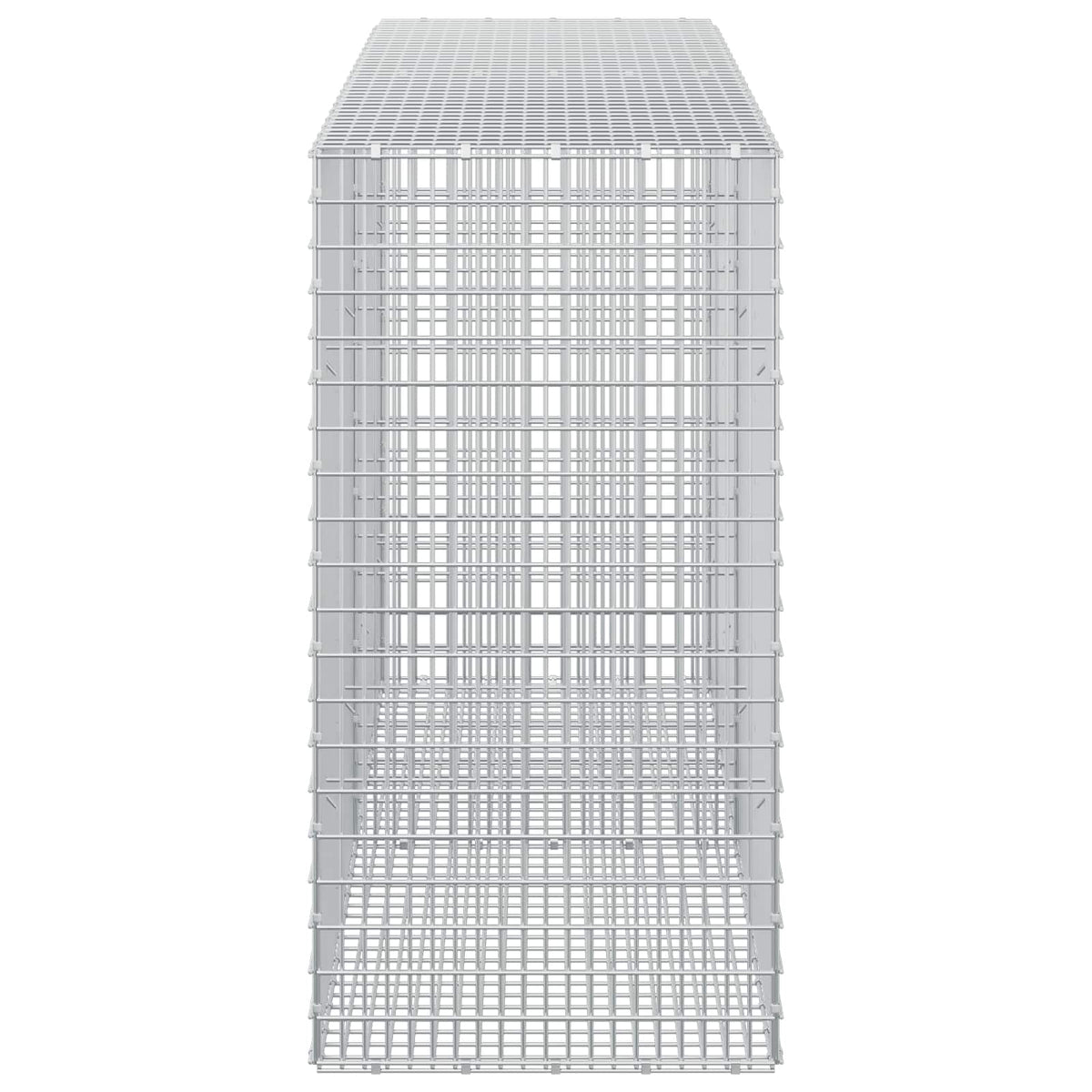 vidaXL Gabion with 5 mm Wire and 5x2.5 cm Mesh 200x50x100 cm 4