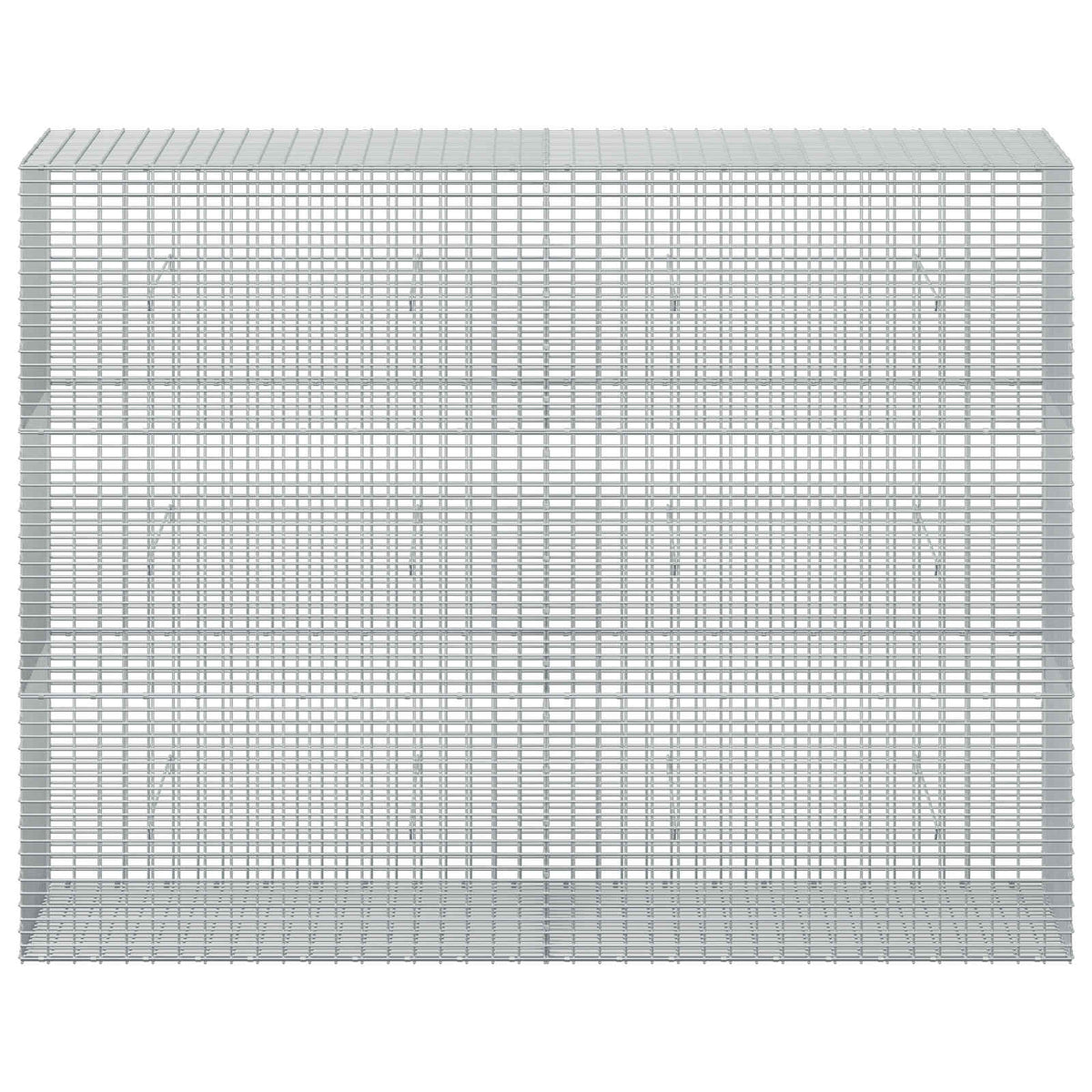 Gabion with 5 mm Wire and 5x2.5 cm Mesh 50x50x150 cm 200 cm