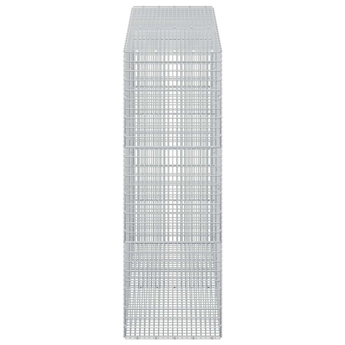 Gabion with 5 mm Wire and 5x2.5 cm Mesh 50x50x150 cm 200 cm