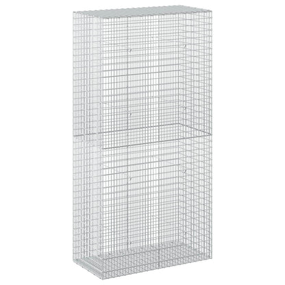 Gabion with 5 mm Wire and 5x2.5 cm Mesh 50x50x200 cm 100 cm