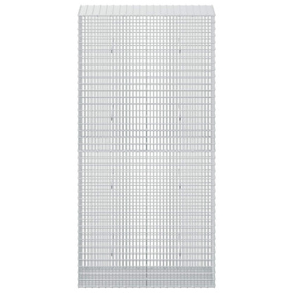 Gabion with 5 mm Wire and 5x2.5 cm Mesh 50x50x200 cm 100 cm