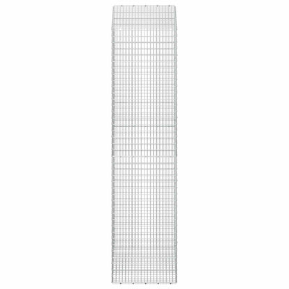 Gabion with 5 mm Wire and 5x2.5 cm Mesh 50x50x200 cm 100 cm
