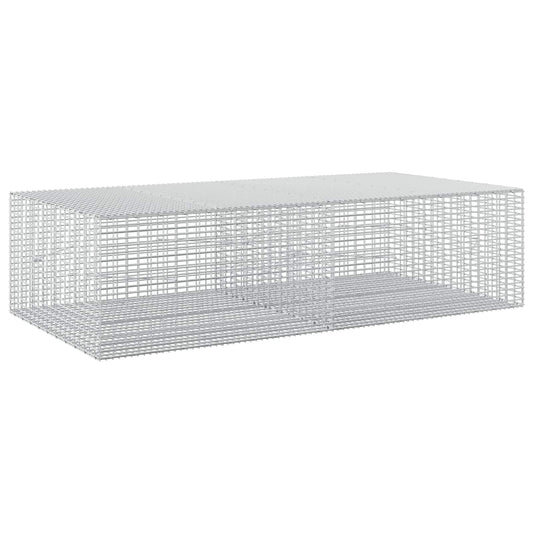 vidaXL Gabion with 5 mm Wire and 5x2.5 cm Mesh 200x100x50 cm 2