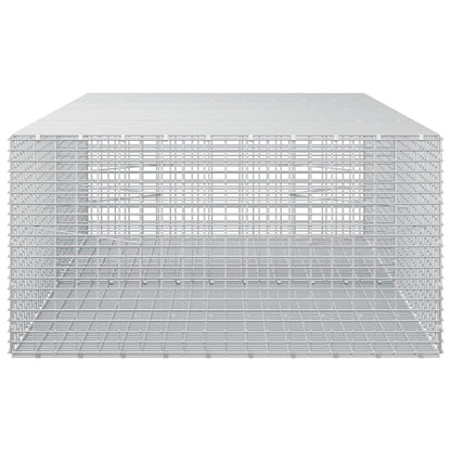 Gabion with 5 mm Wire and 5x2.5 cm Mesh 100x100x50 cm 200 cm