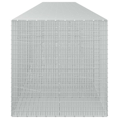 Gabion with 5 mm Wire and 5x2.5 cm Mesh 1050x100x100 cm 1050 cm