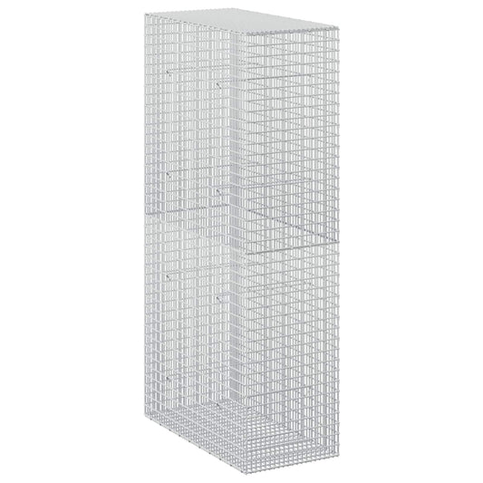 vidaXL Gabion with 5 mm Wire and 5x2.5 cm Mesh 50x100x200 cm 2