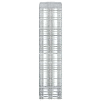 vidaXL Gabion with 5 mm Wire and 5x2.5 cm Mesh 50x100x200 cm 3
