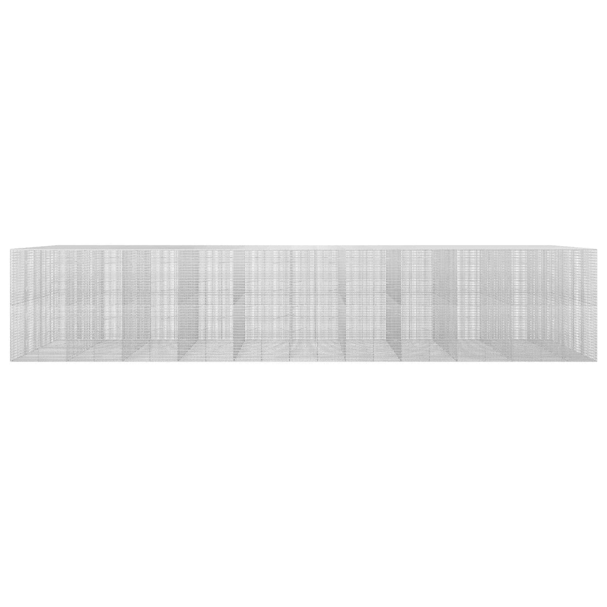 Gabion with 5 mm Wire and 5x2.5 cm Mesh 1050x100x200 cm 1050 cm