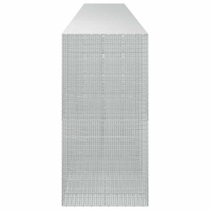 Gabion with 5 mm Wire and 5x2.5 cm Mesh 1050x100x200 cm 1050 cm