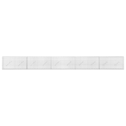 Gabion with 5 mm Wire and 5x5 cm Mesh 50x10x50 cm Height 50 cm Thickness 10 cm 50–1000 cm 500 cm