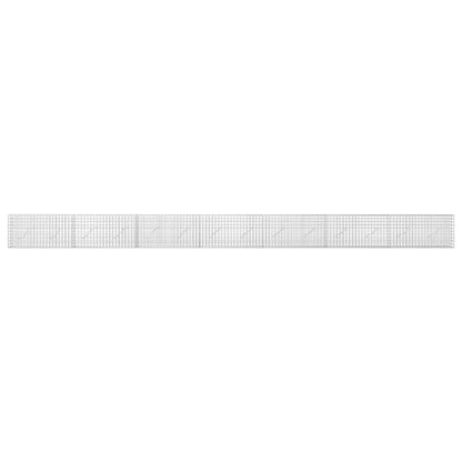 Gabion with 5 mm Wire and 5x5 cm Mesh 50x10x50 cm Height 50 cm Thickness 10 cm 50–1000 cm 700 cm