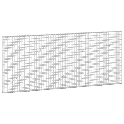 vidaXL Gabion with 5 mm Wire and 5x5 cm Mesh 250x10x100 cm 2