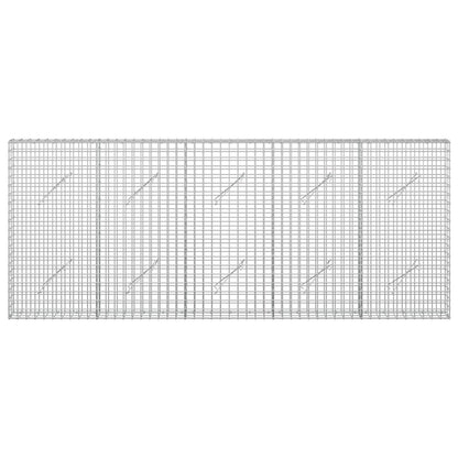 vidaXL Gabion with 5 mm Wire and 5x5 cm Mesh 250x10x100 cm 3