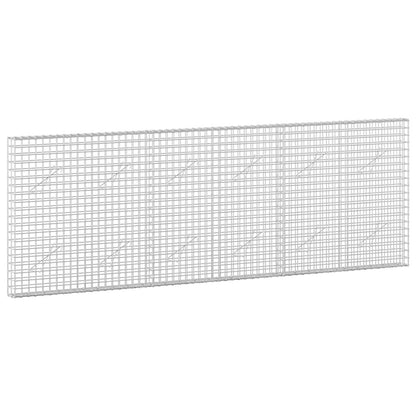vidaXL Gabion with 5 mm Wire and 5x5 cm Mesh 300x10x100 cm 2