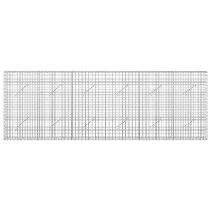 vidaXL Gabion with 5 mm Wire and 5x5 cm Mesh 300x10x100 cm 3