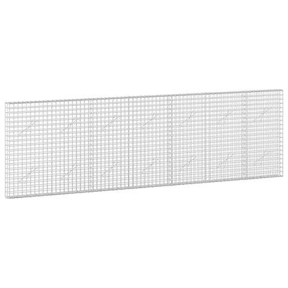 vidaXL Gabion with 5 mm Wire and 5x5 cm Mesh 350x10x100 cm 2