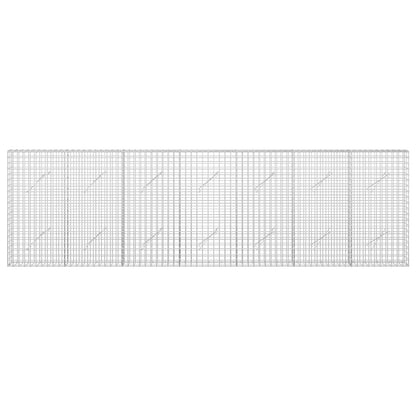 vidaXL Gabion with 5 mm Wire and 5x5 cm Mesh 350x10x100 cm 3