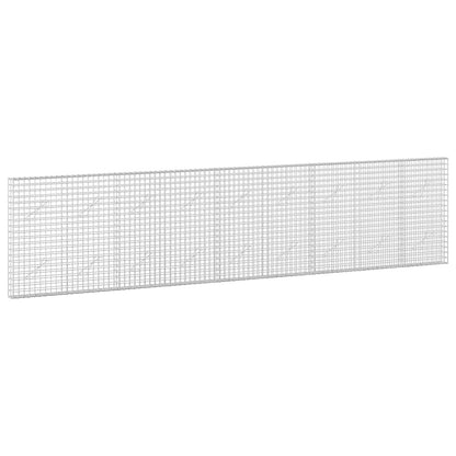 vidaXL Gabion with 5 mm Wire and 5x5 cm Mesh 450x10x100 cm 2