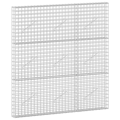 vidaXL Gabion with 5 mm Wire and 5x5 cm Mesh 150x10x150 cm 2