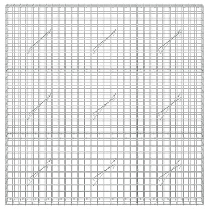 Gabion with 5 mm Wire and 5x5 cm Mesh 50x10x150 cm Height 150 cm Thickness 10 cm 50–1000 cm 150 cm