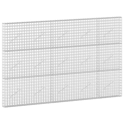 vidaXL Gabion with 5 mm Wire and 5x5 cm Mesh 250x10x150 cm 2