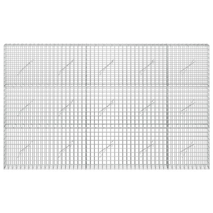 Gabion with 5 mm Wire and 5x5 cm Mesh 50x10x150 cm Height 150 cm Thickness 10 cm 50–1000 cm 250 cm
