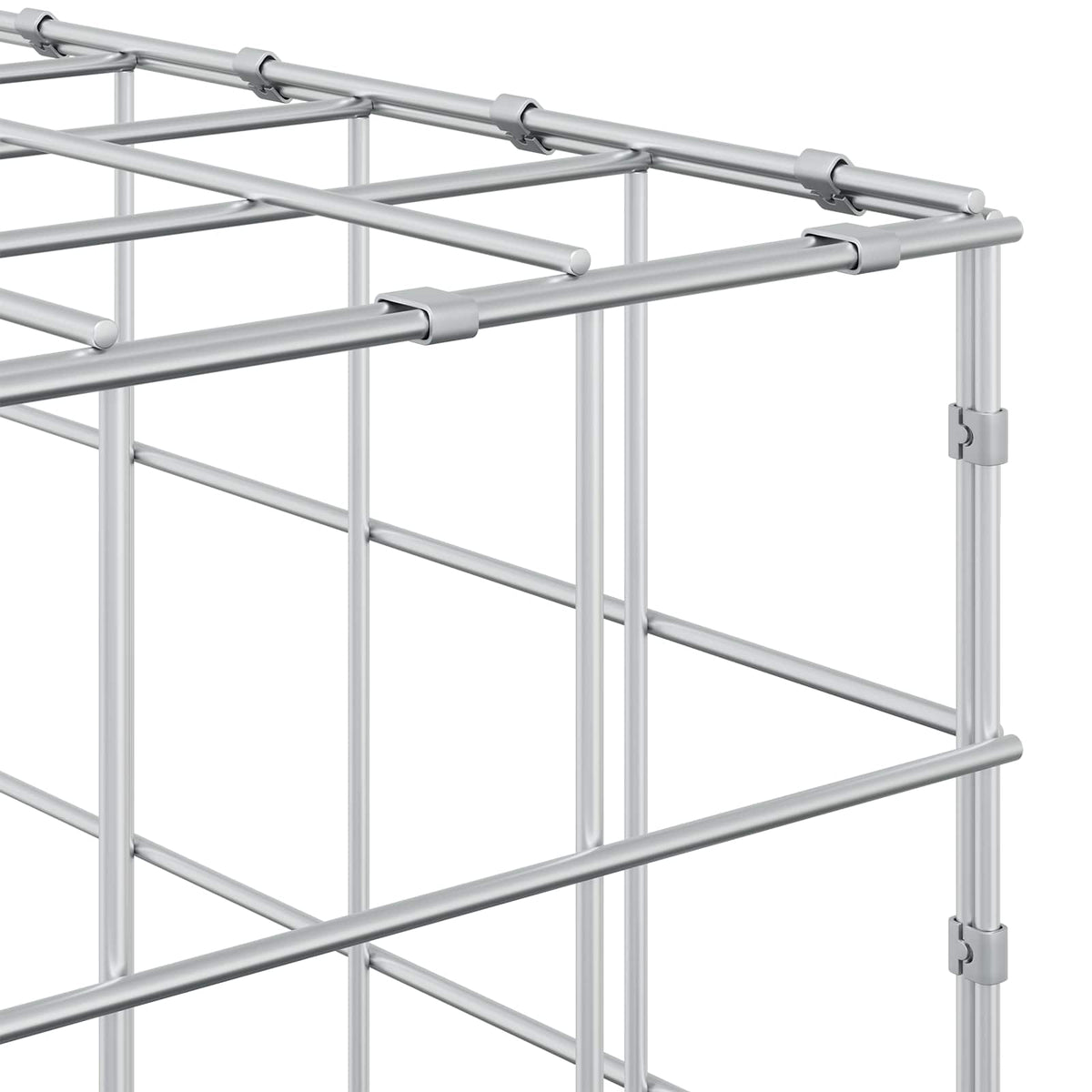 vidaXL Gabion with 5 mm Wire and 5x5 cm Mesh 600x20x50 cm 5