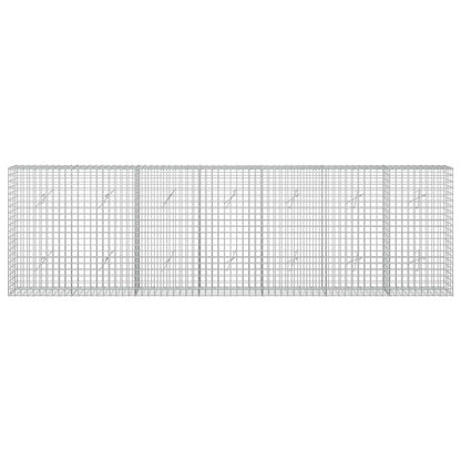 vidaXL Gabion with 5 mm Wire and 5x5 cm Mesh 350x20x100 cm 3