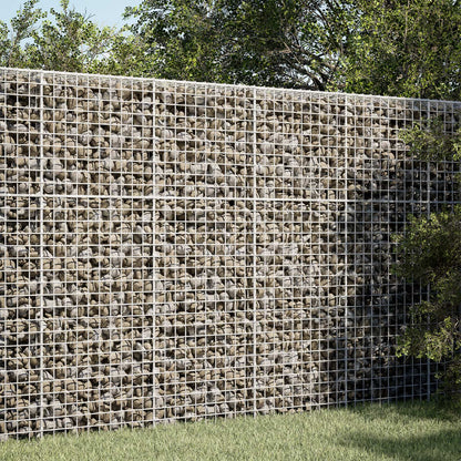 vidaXL Gabion with 5 mm Wire and 5x5 cm Mesh 50x20x150 cm