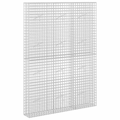 vidaXL Gabion with 5 mm Wire and 5x5 cm Mesh 150x20x200 cm 2